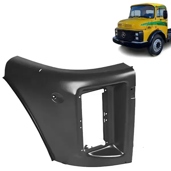 Chapa Lateral Cabine Farol para Caminhão MB 1113 / 1513 / 1313 / 1518 Lado Direito