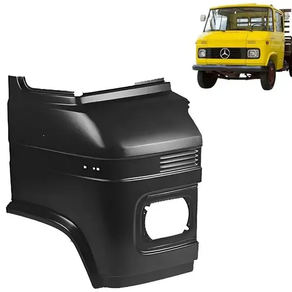 Chapa Lateral Cabine Farol para Caminhão MB 608 / 708 Lado Direito