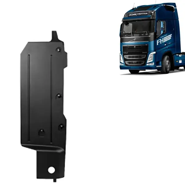 Chapa Proteção Farol para Caminhão Volvo FH após 2015 Lado Direito