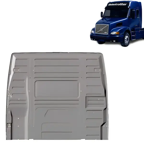 Chapa Traseira Cabine Para Caminhão Volvo NH 2000 á 2004 Globetrotter