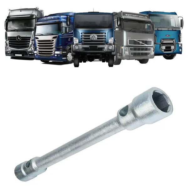 Chave de Roda Caminhão MB Sc Volvo VW Cargo 32X33MM sem Cabo