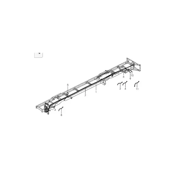 Chicote 2Z0971157 - Onibus Motor Traseiro