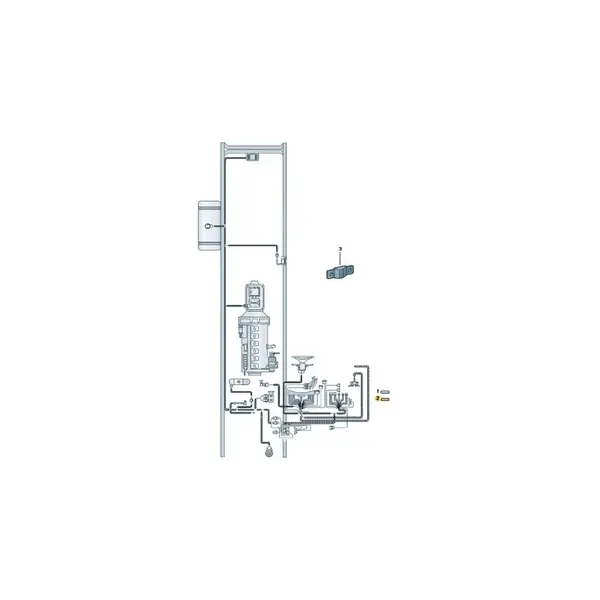 Chicote do Painel de Instrumentos - 2W0971051EG - Onibus Motor Dianteiro
