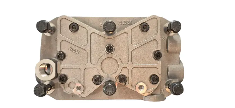 Cj Cabeçote P/compressor (iveco Stralis) c/ Placa Brasad