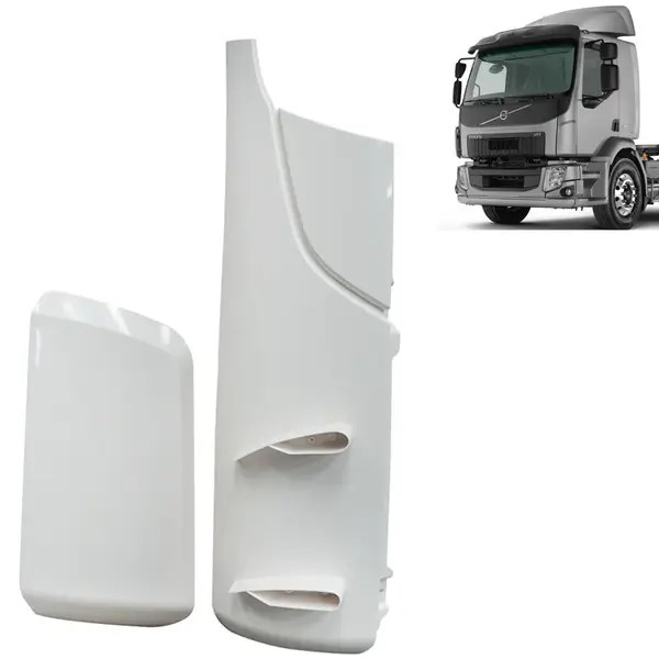 Coluna Cabine com Defletor Para Caminhão Volvo VM Após 2015 Lado Direito