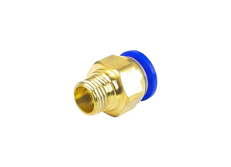 Conector Rapido Tubo 12MM Macho 1/4 Npt MB