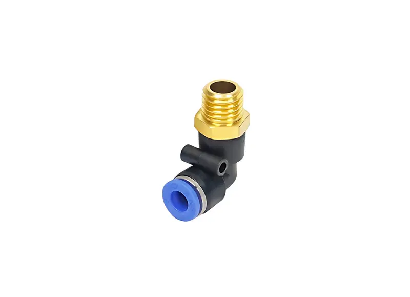 Conexao Engate Rapido Latao Cotovelo MB