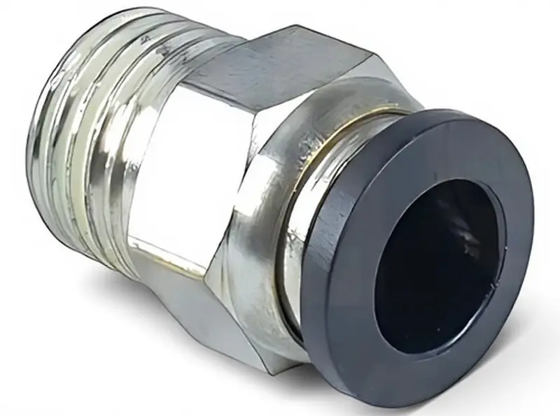 Conexao Rapida Macho 1/4 Npt Tubo 8MM Latao MB