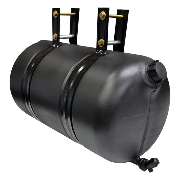 Corote Barrica Água para Caminhão 42 Litros Redonda Preto