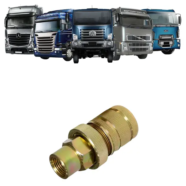 Corpo Engate Rápido Caminhão Carreta Cavalo sem Pino 3/8 Npt
