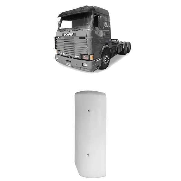 Defletor Coluna da Cabine Caminhão Sc R 113 Cara Chata