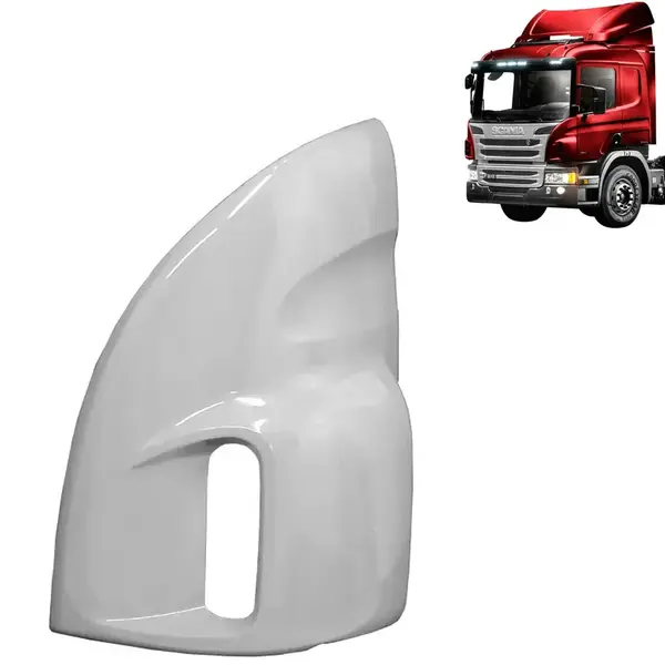 Defletor Coluna em Fibra para Caminhão Scania P S5 / S6 Lado Esquerdo