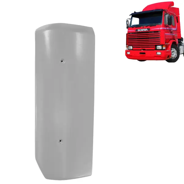 Defletor Coluna em Fibra para Caminhão Scania R 112 / 113 / 142 / 143 Lado Esquerdo