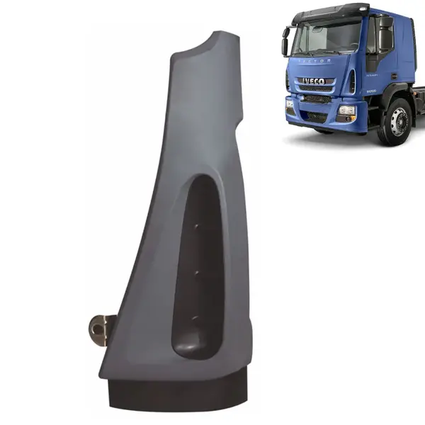 Defletor Coluna para Caminhão Iveco Tector / Cursor 2009 á 2019 Lado Esquerdo
