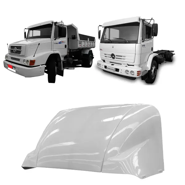 Defletor de Ar Caminhão MB 709 710 1418 1618 1620 Parcial