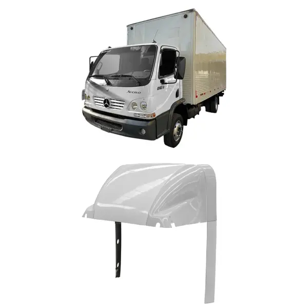 Defletor de Ar Caminhão MB Accelo Cab. Simples Completo