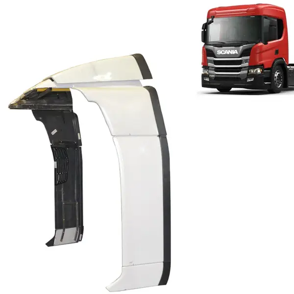 Defletor de ar Completo para Caminhão Scania P NTG após 2020 Com Filtro Lateral