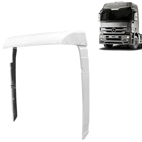 Defletor de Ar para Caminhão MB Actros Cabine Alta Completo com Recorte para Filtro