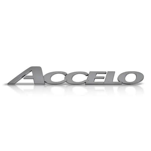 Emblema Adesivo Cromado Caminhão Accelo
