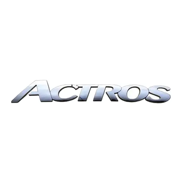 Emblema Adesivo Cromado Caminhão MB Actros