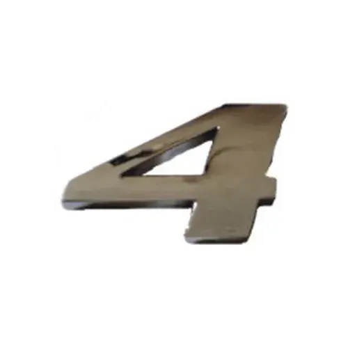 Emblema Adesivo Cromado Caminhão MB N° 4