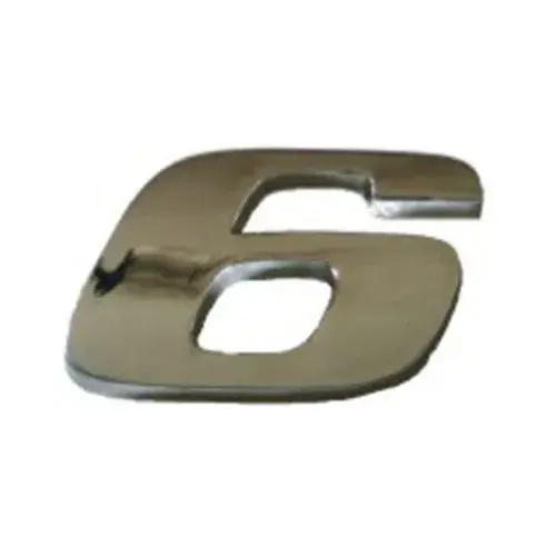 Emblema Adesivo Cromado Caminhão MB N° 6