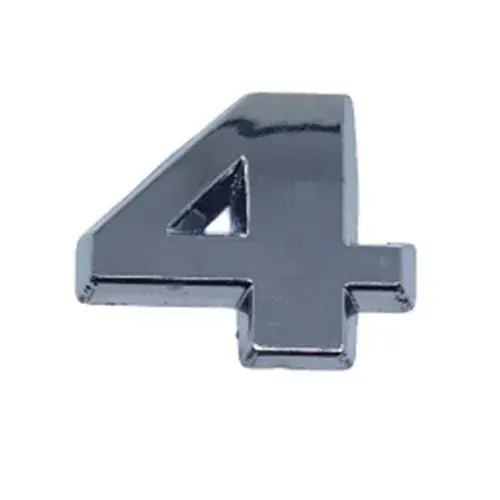 Emblema Adesivo Cromado Caminhão VW N° 4