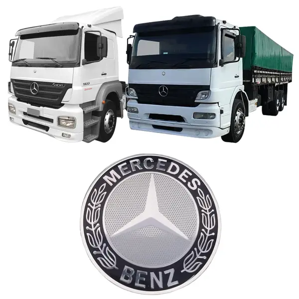 Emblema Cafezinho Capo Caminhão MB Atego Axor
