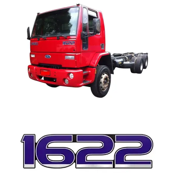 Emblema Caminhão Ford Cargo 1622 Adesivo Resinado Frontal