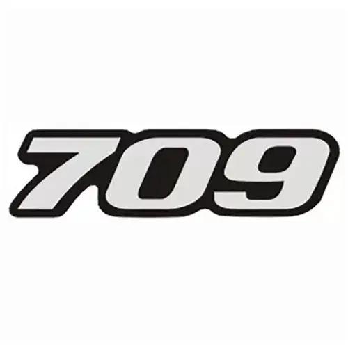 Emblema Caminhão MB 709 Adesivo Resinado Lateral