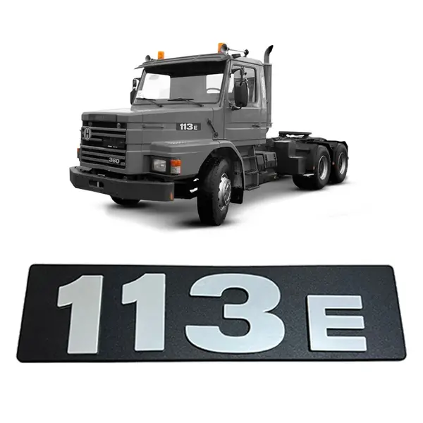 Emblema Frontal Grade Caminhão Sc 113E
