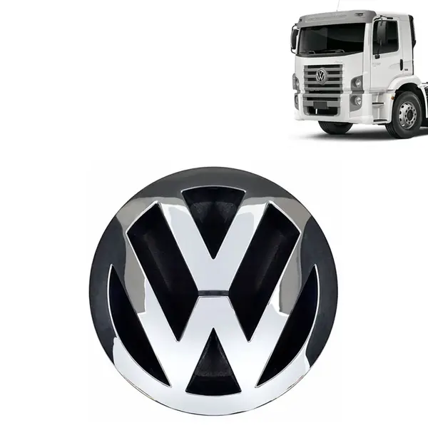 Emblema Frontal Grade Capo para Caminhão VW Constellation