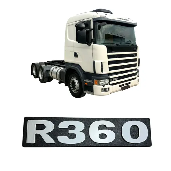 Emblema Frontal Grade R 360 Caminhao Sc Serie 4