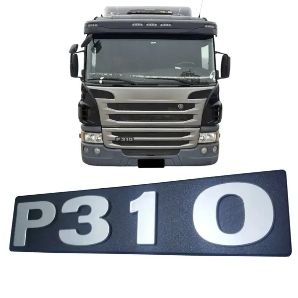 Emblema Frontal Grande P 310 Caminhao Sc Serie