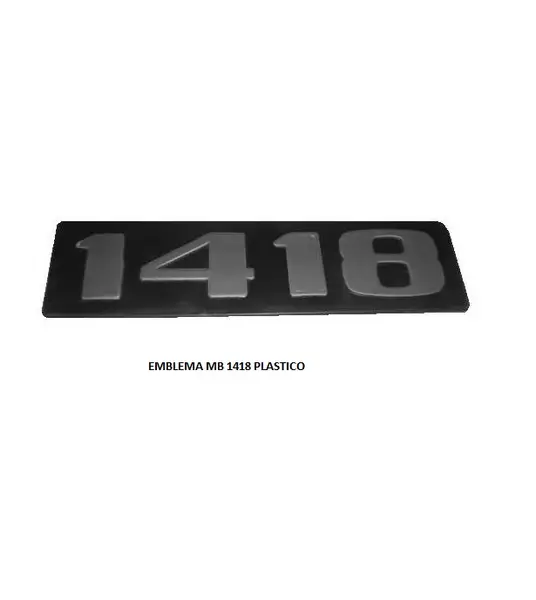 Emblema MB 1418 Plastico