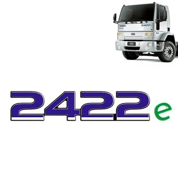 Emblema Resinado Frontal Para Caminhão Ford Cargo 2422e