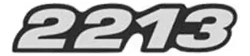 Emblema Resinado para MB 2213