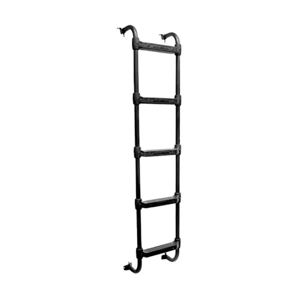Escada Traseira Cabine para Caminhão MB Axor Cabine Baixa Preta