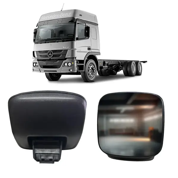 Espelho Retrovisor Auxiliar Caminhão MB S/desembaçador