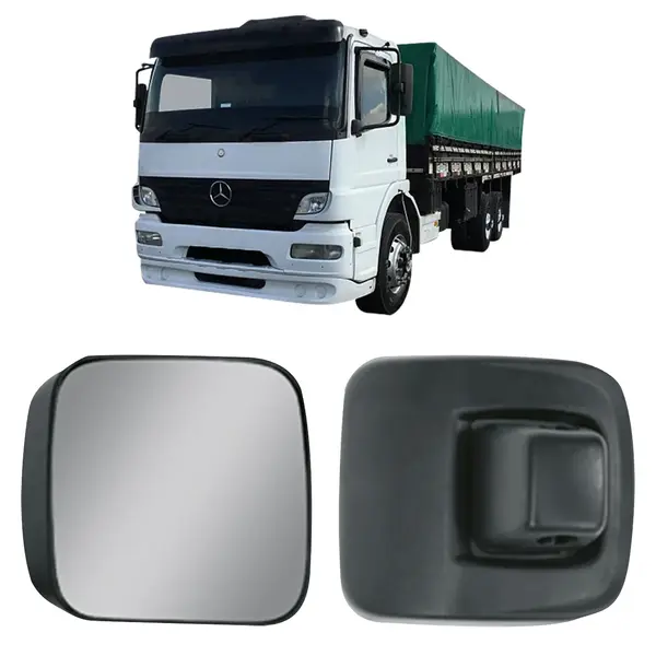 Espelho Retrovisor Auxiliar Convexo Caminhão MB Axor Atego 1938S