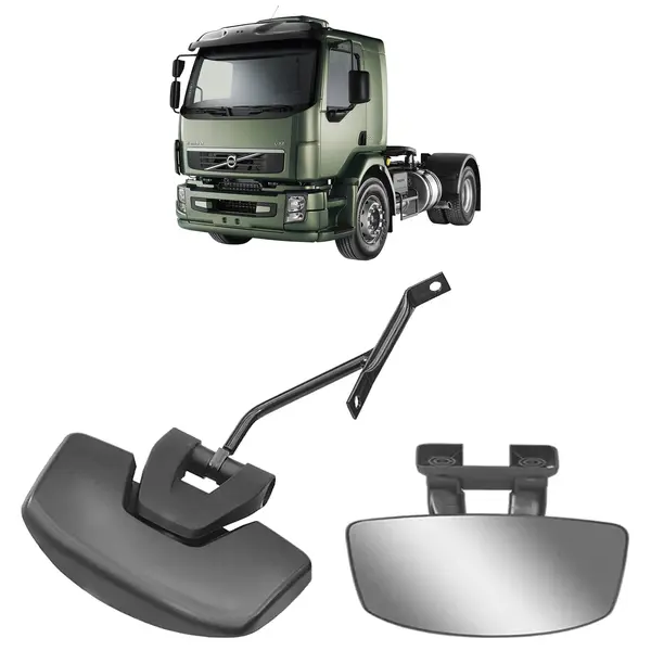 Espelho Retrovisor Auxiliar Frontal Caminhão Volvo VM...2018
