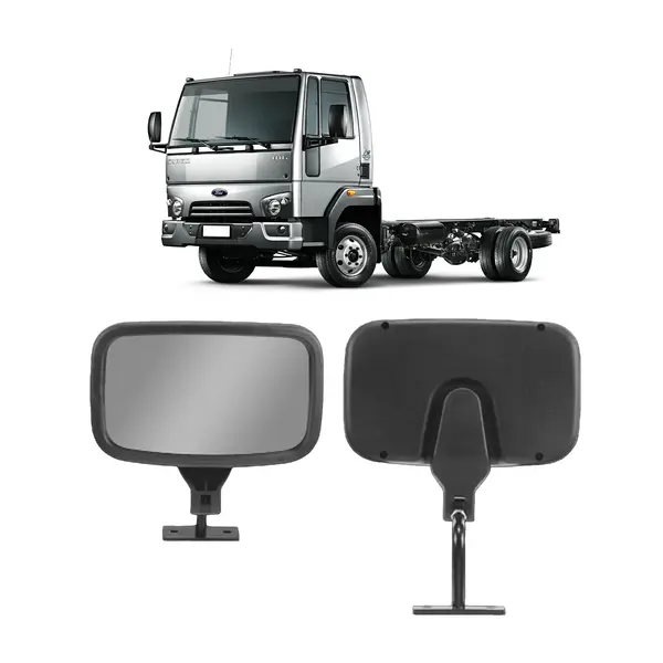 Espelho Retrovisor Auxiliar Rampa Ford Cargo 2012/19 Convexo