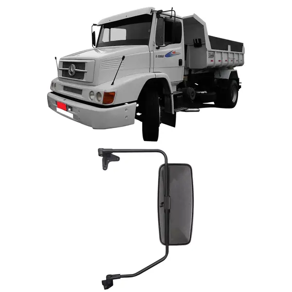 Espelho Retrovisor Caminhao MB 1620 1634 1938 Atron Convexo L/e