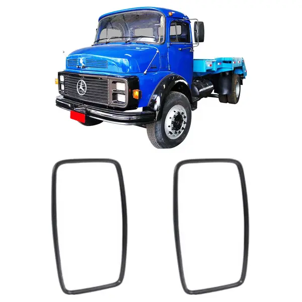 Espelho Retrovisor Externo Convexo MB 1111 1313 1518 2013 Par