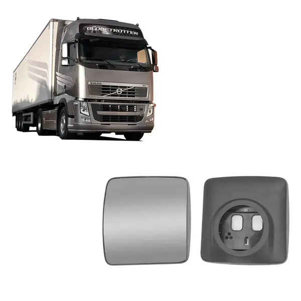 Espelho Retrovisor Frontal Vol FH FM Globetrotter 2010/2014