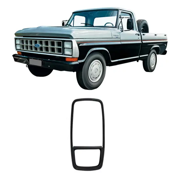 Espelho Retrovisor Plano Avulso Bipartido Modelo Ford F1000 L/d