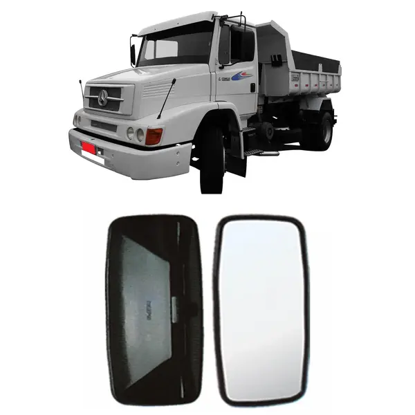 Espelho Retrovisor Plano Caminhão MB HPN 1418 1618 1630 1931 1941 1620