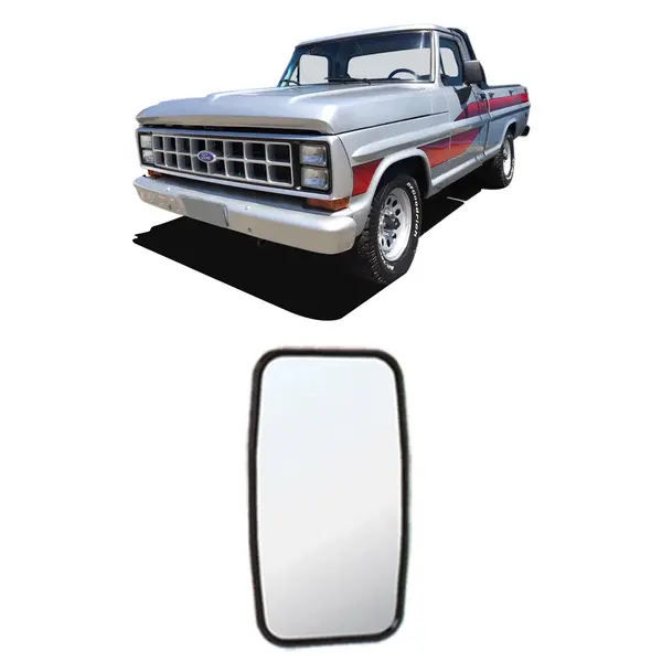Espelho Retrovisor Plano Caminhonete Ford F1000