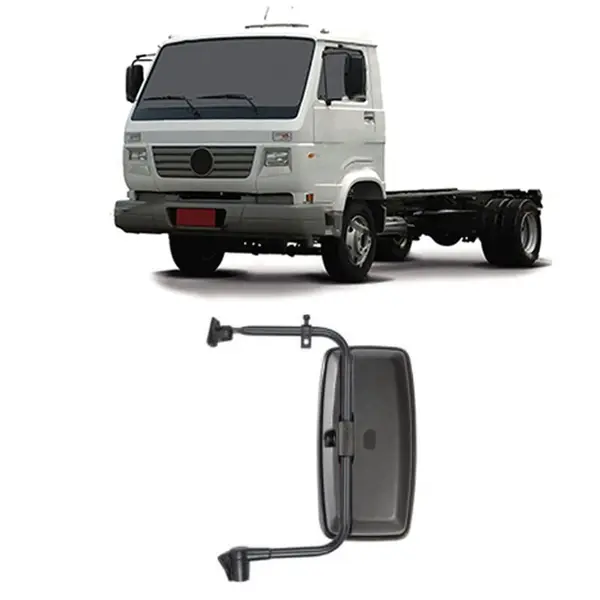 Espelho Retrovisor Plano Completo Caminhão VW 8.120 8.150 L/e