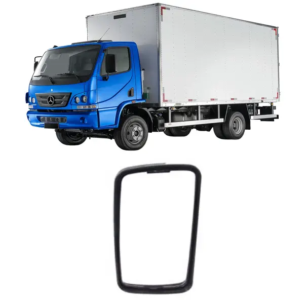 Espelho Retrovisor Plano Externo Caminhão MB Accelo